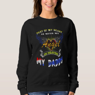 Ein Teil meines Herzens ist mit meinem Engel im Hi Sweatshirt