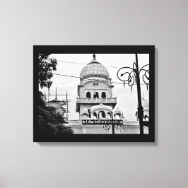 Ein Tempel in Indien Leinwanddruck