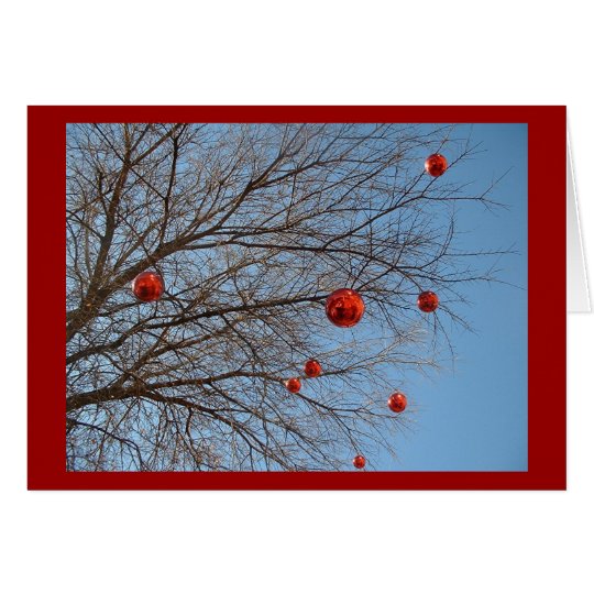 Ein texan-Weihnachtsbaum Karte