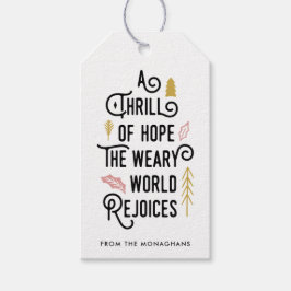 Ein Thrill der Hoffnung Geschenkanhänger