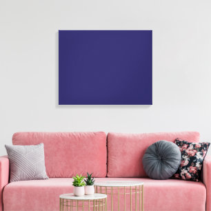 Ein tiefblauer Hintergrund, der durch eine weiße G Leinwanddruck