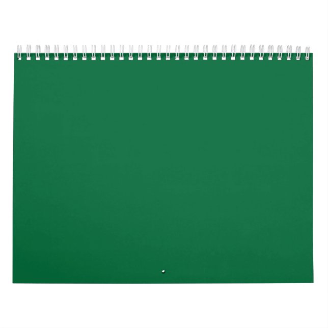 Ein tiefgrüner Hintergrund im Kontrast zu einem kn Kalender (Titelbild)
