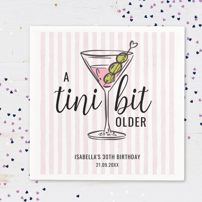 Ein Tini etwas älter Pink Martini betrachtete Gebu Serviette (Von Creator hochgeladen)