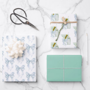 Ein Tini-Junge  Geschenkpapier Set