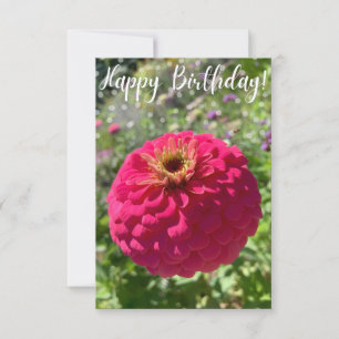 Ein Tipp zur Z "Happy Birthday"-Karte Dankeskarte