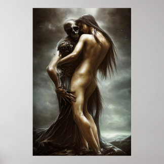 Ein tödlicher Tanz - Surreal Dark Fantasy Poster