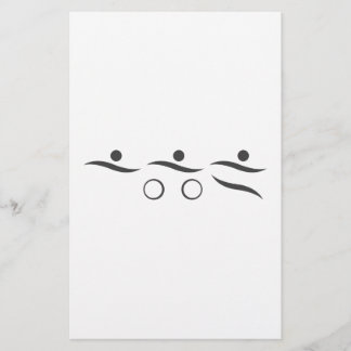 Ein tolles Triathlon-Geschenk für Ihren Freund ode Briefpapier
