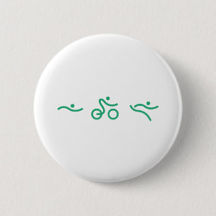 Ein tolles Triathlon-Geschenk für Ihren Freund ode Button