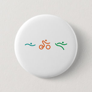 Ein tolles Triathlon-Geschenk für Ihren Freund ode Button