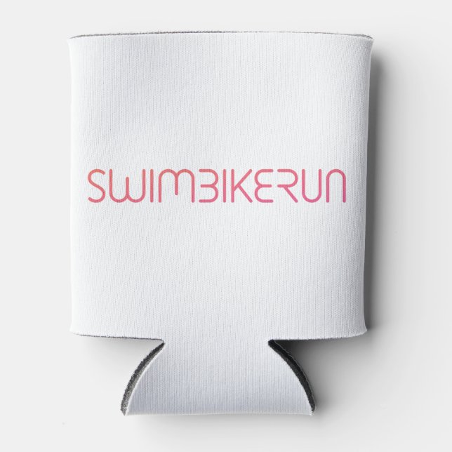 Ein tolles Triathlon-Geschenk für Ihren Freund ode Dosenkühler (Vorderseite)