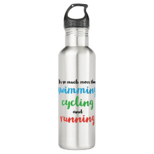 Ein tolles Triathlon Geschenk für Ihren Freund ode Edelstahlflasche