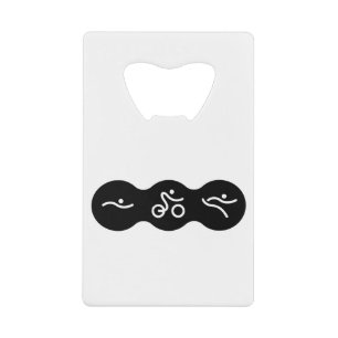 Ein tolles Triathlon-Geschenk für Ihren Freund ode Geldbeutel Flaschenöffner