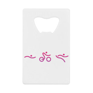 Ein tolles Triathlon-Geschenk für Ihren Freund ode Geldbeutel Flaschenöffner