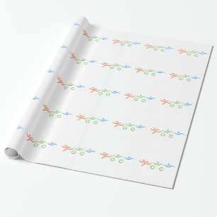 Ein tolles Triathlon-Geschenk für Ihren Freund ode Geschenkpapier