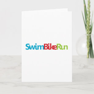 Ein tolles Triathlon-Geschenk für Ihren Freund ode Karte