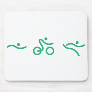 Ein tolles Triathlon-Geschenk für Ihren Freund ode Mousepad