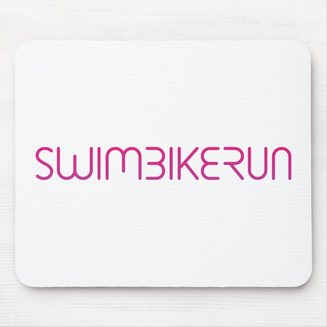 Ein tolles Triathlon-Geschenk für Ihren Freund ode Mousepad (Vorne)