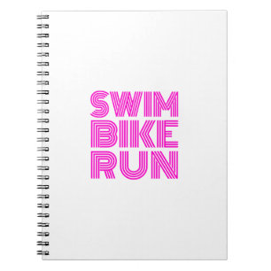 Ein tolles Triathlon-Geschenk für Ihren Freund ode Notizblock