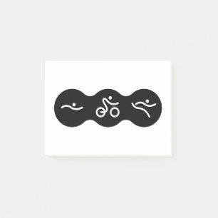 Ein tolles Triathlon-Geschenk für Ihren Freund ode Post-it Klebezettel