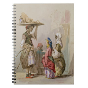 Ein Topfverkäufer, c.1855 Notizblock