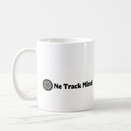 Ein Track Mind - Darts Coffee Cup Kaffeetasse