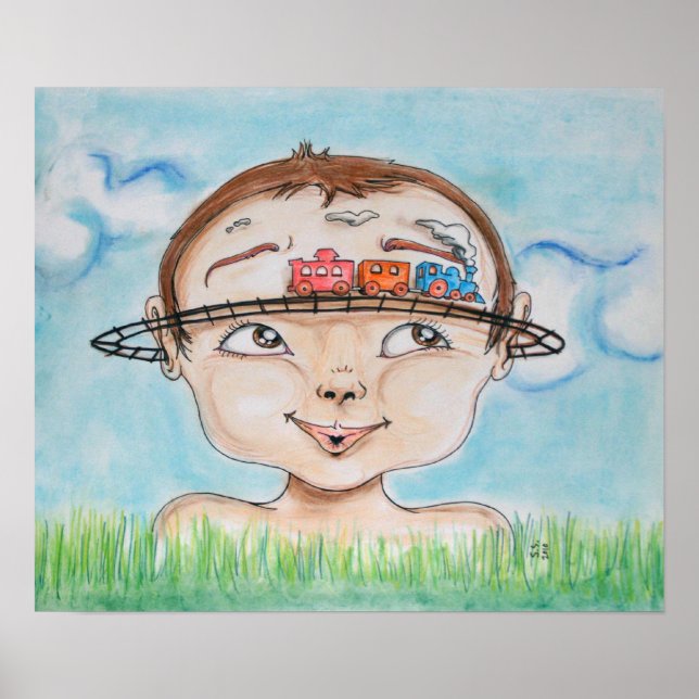 Ein Track Mind Poster (Vorne)