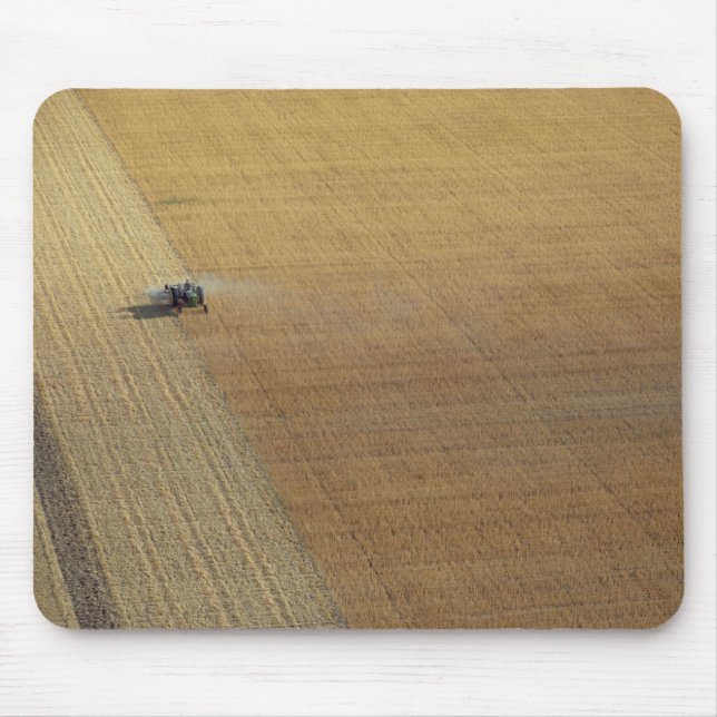Ein Traktorernten Mousepad (Vorne)