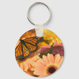 Ein Trauermantel Schmetterling Schlüsselanhänger