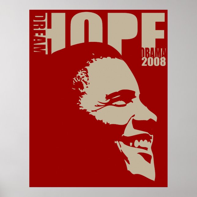 Ein Traum der Hoffnung Print Poster (Vorne)