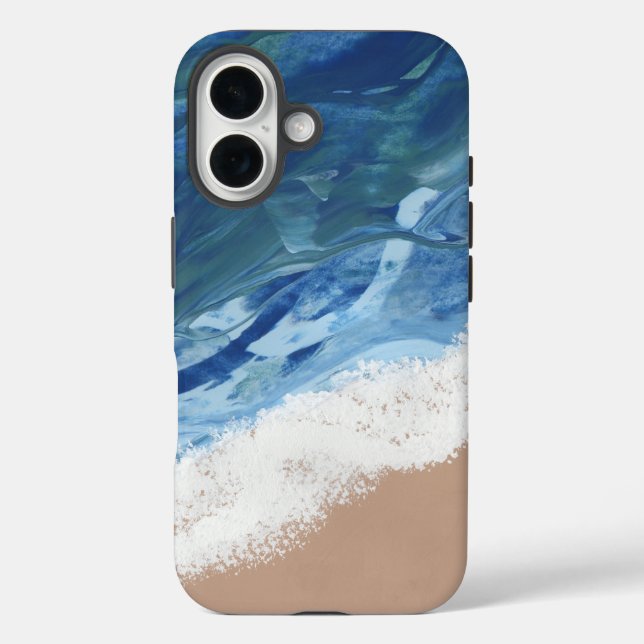 Ein Traum vom Strand iPhone 16 Hülle (Rückseite)