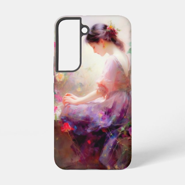 Ein Traum von Blume Samsung Galaxy Hülle (Rückseite)