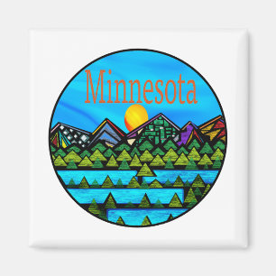 Ein Traum von Minnesota Magnet