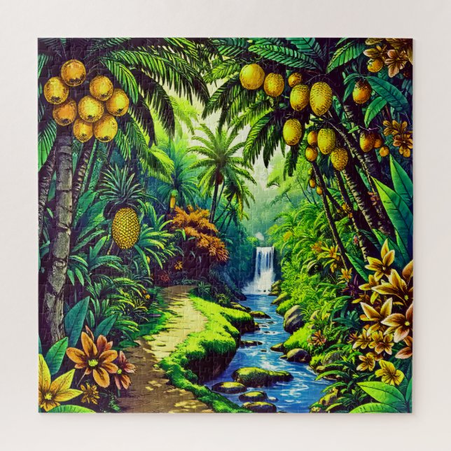 Ein tropischer Dschungel (Vertikal)