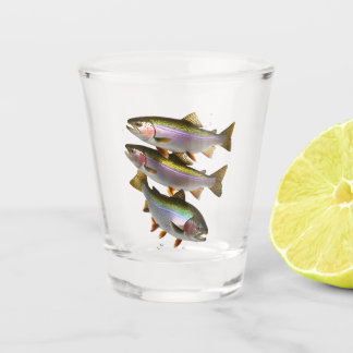 Ein Trostpfeil Schnapsglas