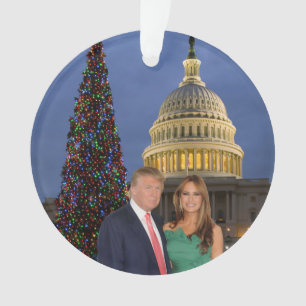 Ein Trump-Weihnachten: Donald und Melania Ornament