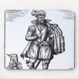 Ein Tudor Herr Mousepad