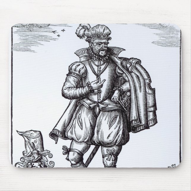 Ein Tudor Herr Mousepad (Vorne)
