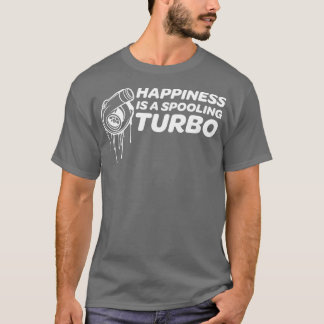 Ein Turbo wird aufgespult Für Autofans T-Shirt