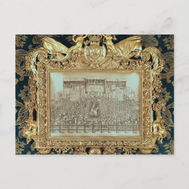 Ein Turnier Postkarte (Vorderseite)