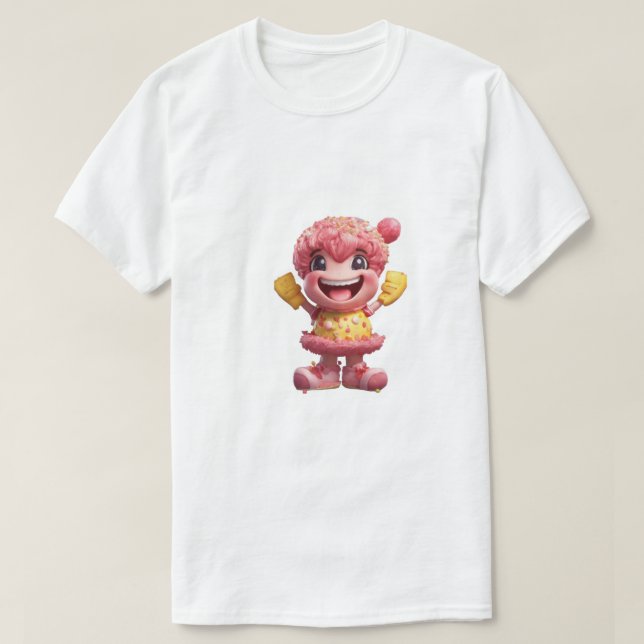 Ein typischer Zigeunercharakter mit Armen und Bein T-Shirt (Design vorne)