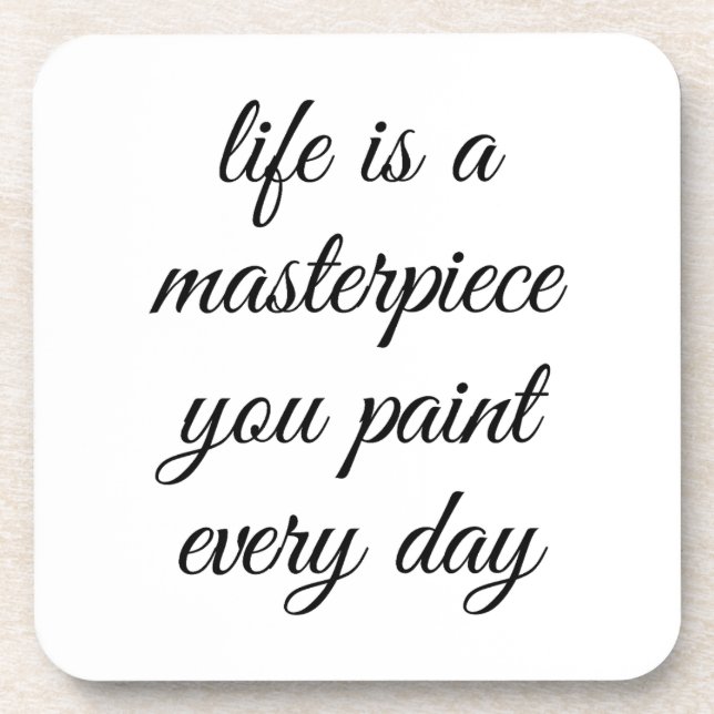 Ein überlegener Untersetzer aus Kunststoffen (Vorderseite)