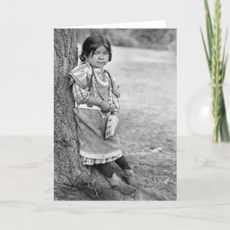 Ein Umatilla Girl Karte