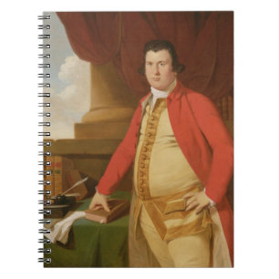 Ein unbekannter Mann, c.1764-69 (Öl auf Leinwand) Notizblock