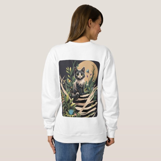 Ein unbekannter Ort Sweatshirt (Schwarz voll)