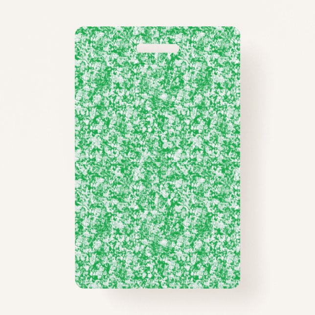 Ein üppiger, grüner Farn mit zarten, rauen Fronten Ausweis (Vorderseite)