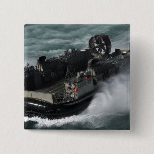 Ein US-Marine-Landungsboot-Luftpolster Button