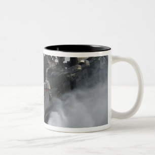 Ein US-Marine-Landungsboot-Luftpolster Zweifarbige Tasse
