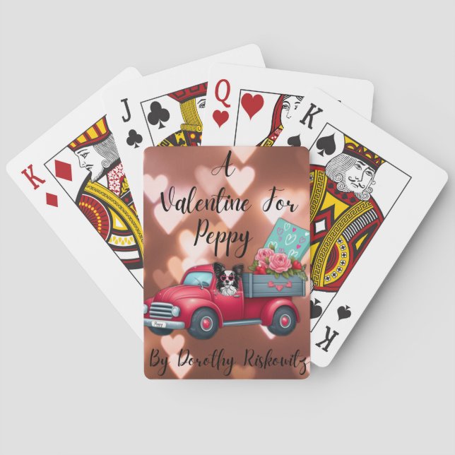 Ein Valentin für Peppy-Play-Karten Spielkarten (Rückseite)