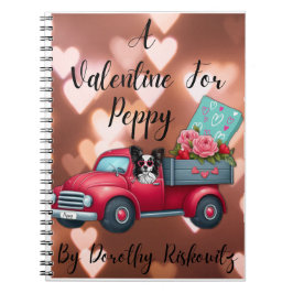 Ein Valentin für Peppy Spiralnotebook Notizblock