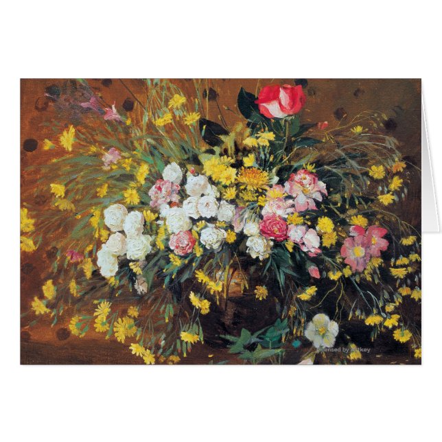 Ein Vase Blumen (Vorderseite (Horizontal))